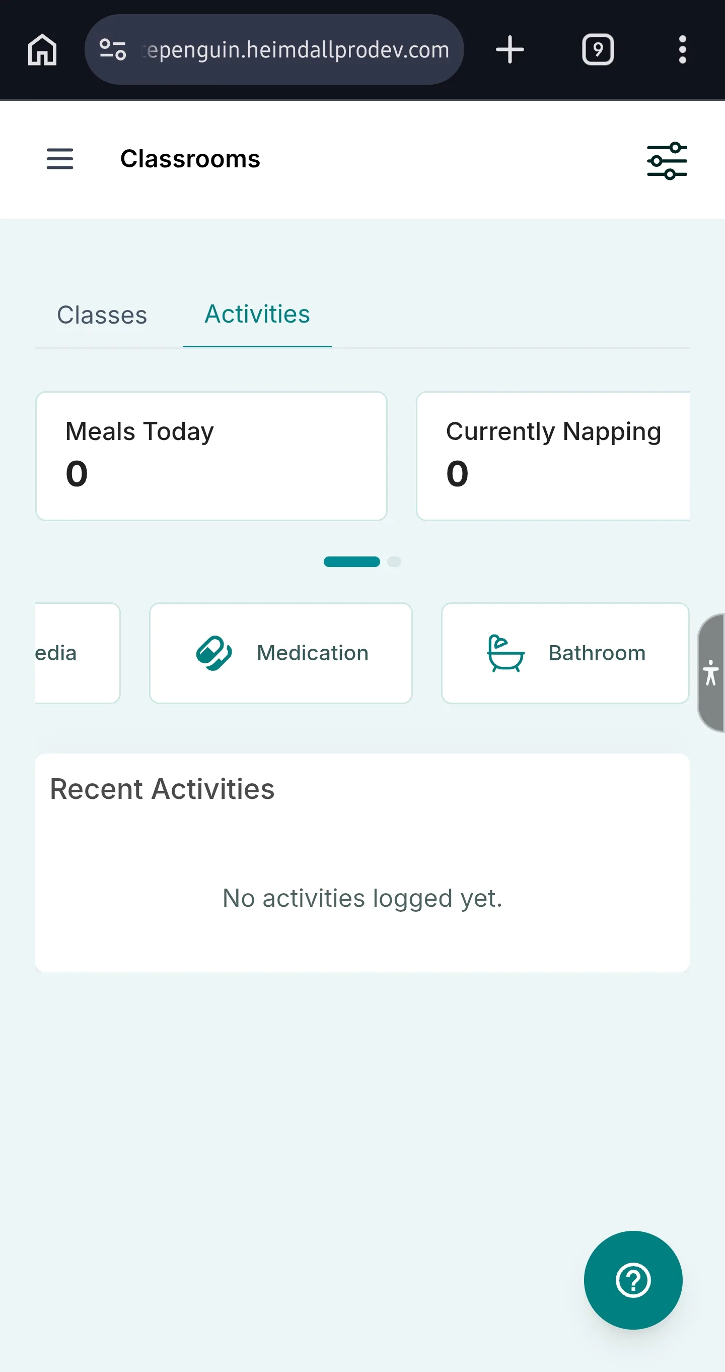 Log Medication — How to Access